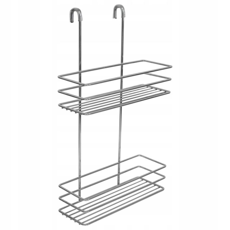 Półka prysznicowa Rodeno srebrna zawieszana na kabinę 1 szt.