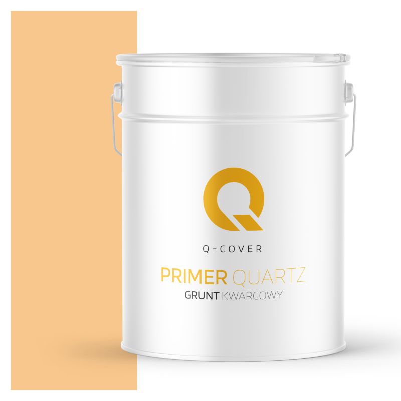 Grunt Kwarcowy pod Tynk Silikonowy Q-Cover Pomarańczowy jasny F764 15KG
