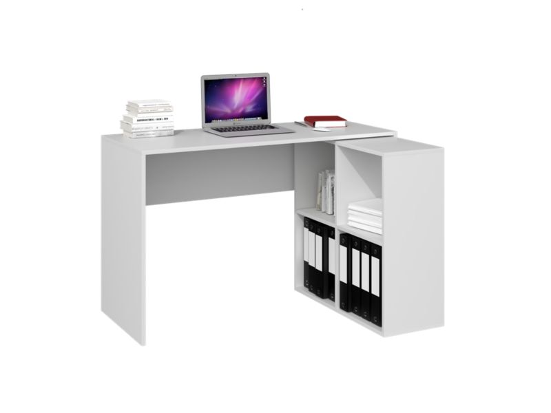 Biurko Topeshop Plus 2x2 Biały 50x120x76 cm 1 szt.