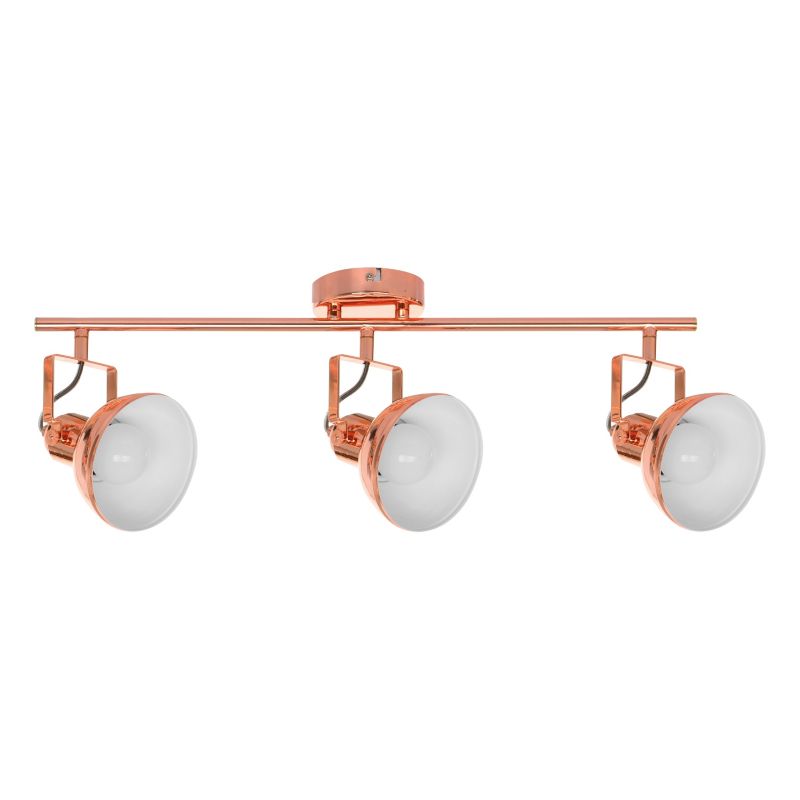 Lampa Sufitowa SPOT Light 3xE27 Max.60W Miedziany Blask w Loftowym Designie od Polskiego Producenta, 1szt.