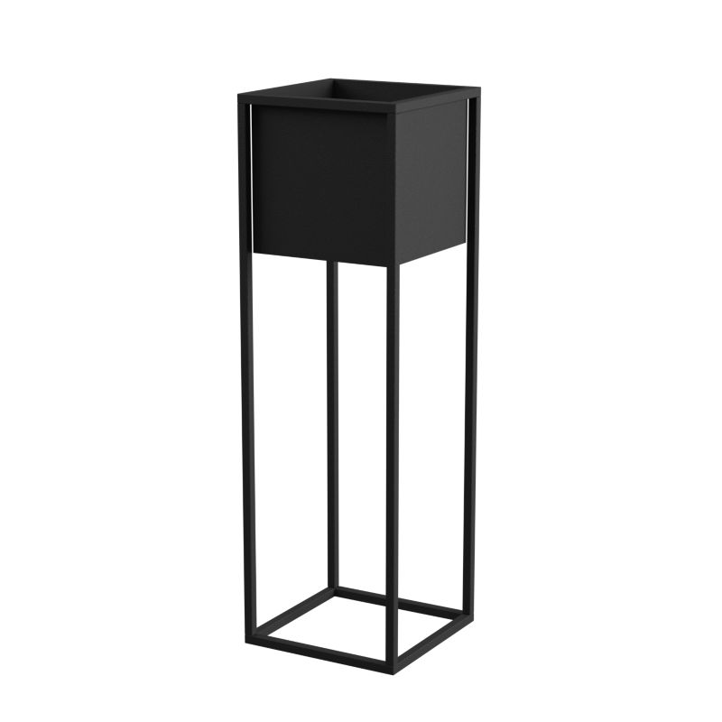 Osłonka na donicę Your Loft Design Black 28x28x90 Monaco L 1szt.