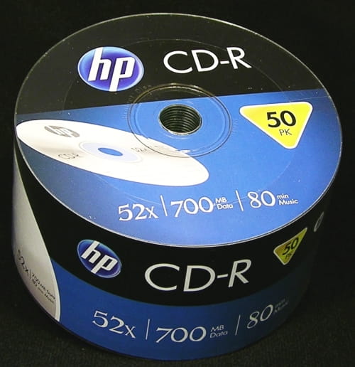 HP CD-R x52 700MB s-50 14218 69300 - Henryx24