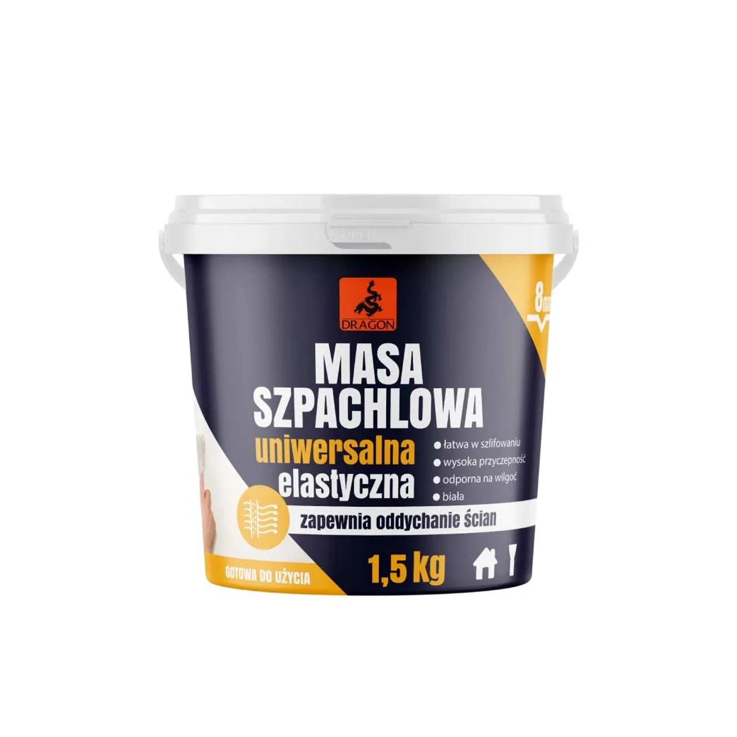 Dragon Masa szpachlowa uniwersalna elastyczna 1,5 kg