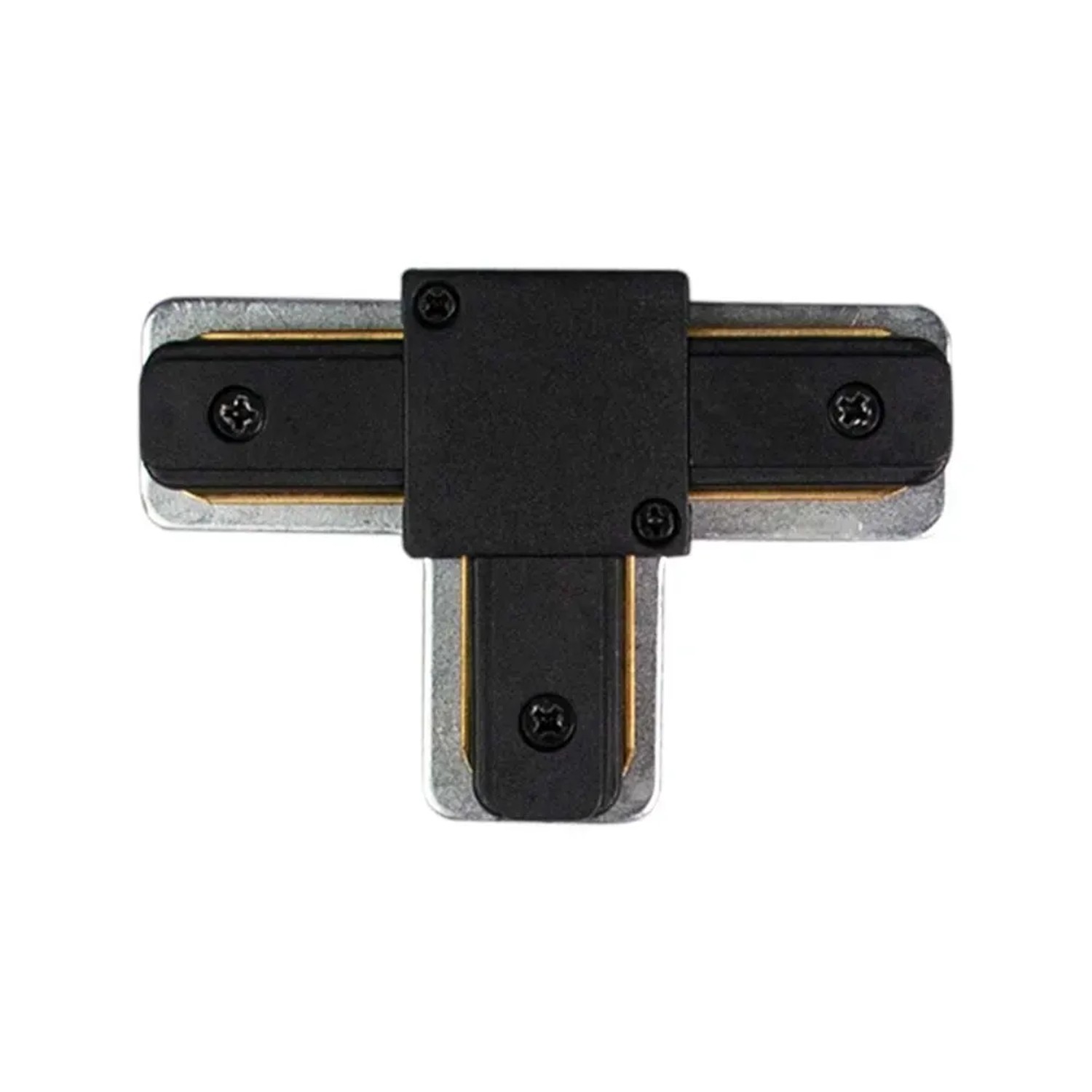 Złączka typ T do szyny czarna X-LINE