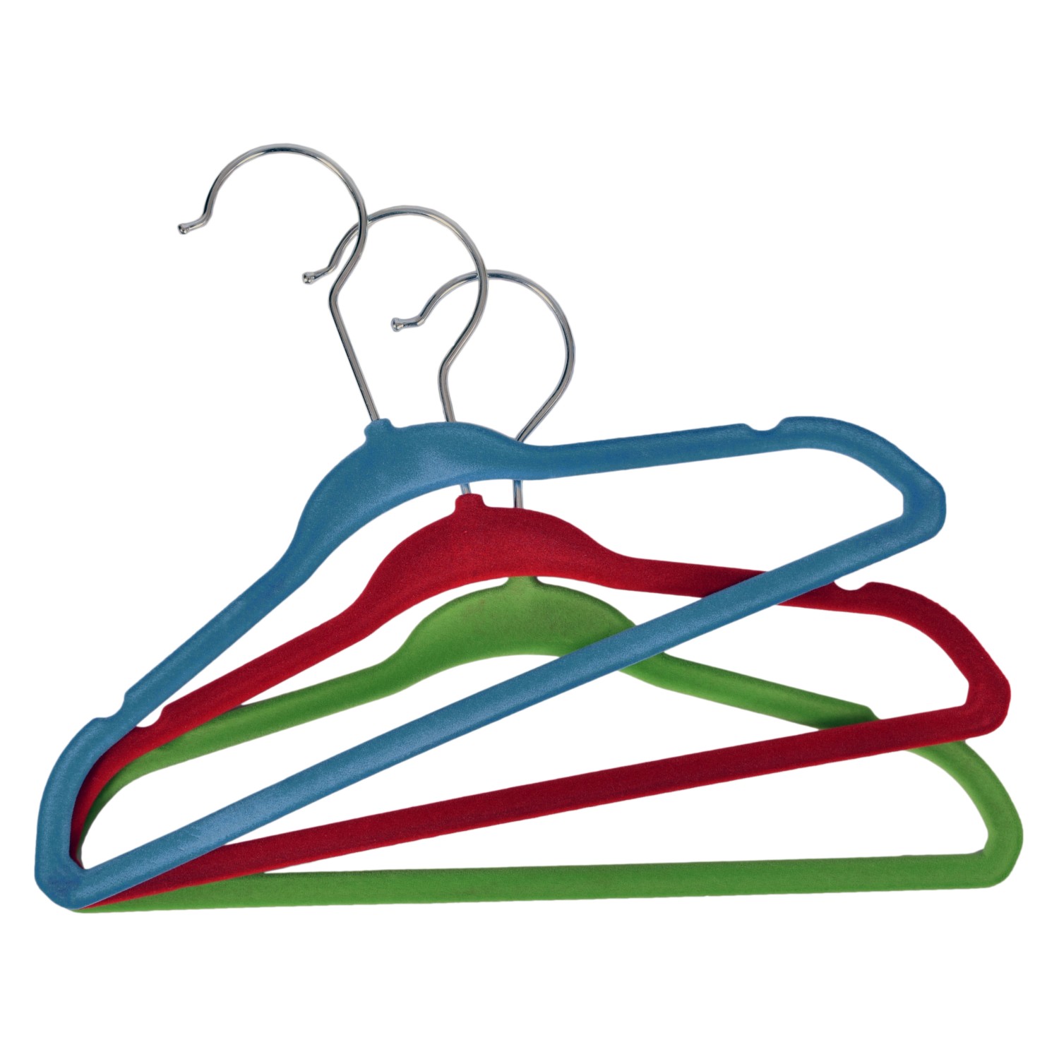 Wieszak welurowy mini 3 sztuki