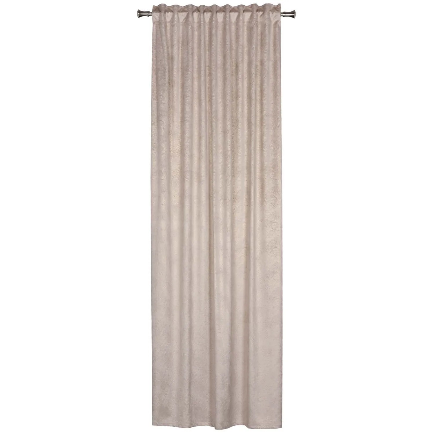 Splendid Zasłona PAVO na taśmie 140 x 260 cm beżowo-złota