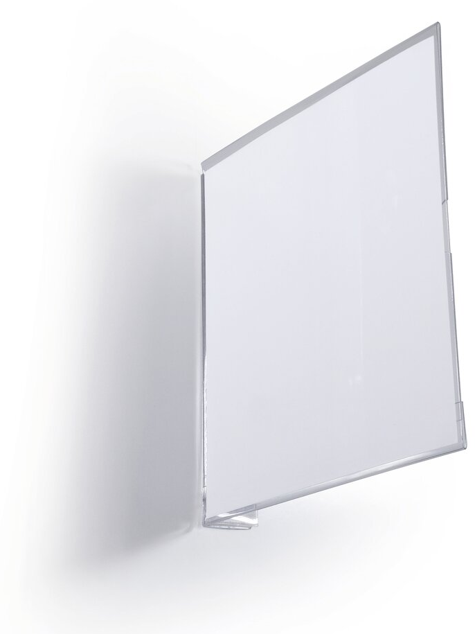 Szyld regałowy Durable, samoprzylepny, 149x149mm, 10 sztuk, transparentny