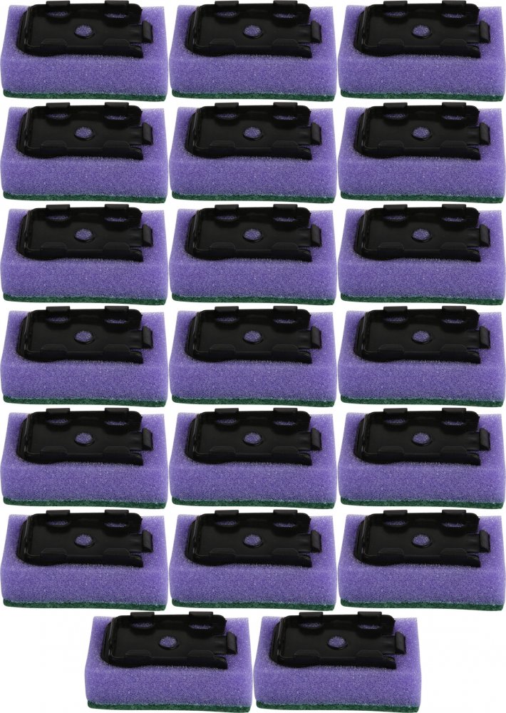 20x Zapas do zmywaka kuchennego z pojemnikiem Gomer Jędruś, ostry, mix kolorów