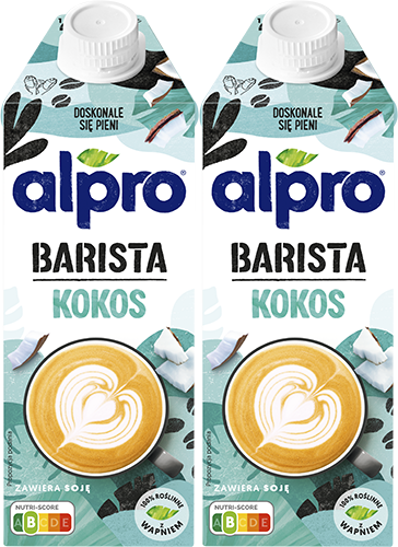 2x Napój kokosowo-sojowy Alpro Barista, 750ml