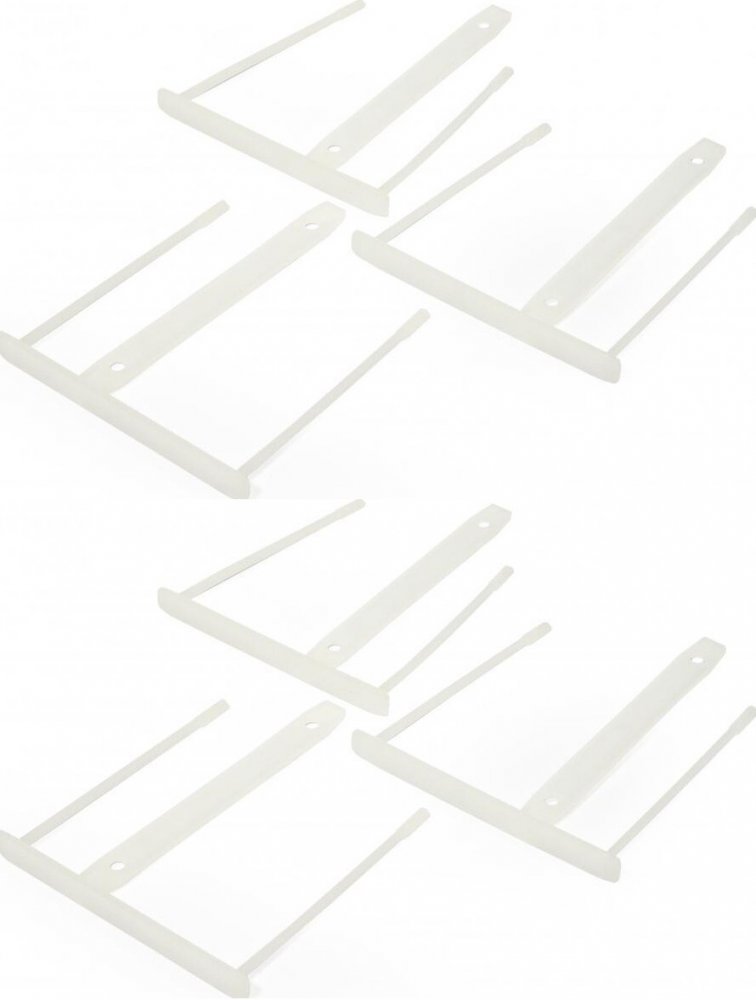 2x Klips archiwizacyjny Argo, 100mm, 50 sztuk, biały