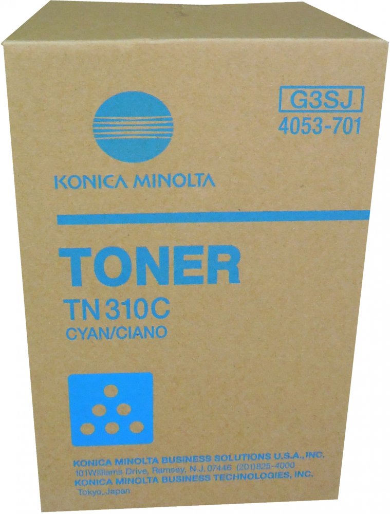 Toner Konica Minolta 4053703 (TN-310C), 11500 stron, cyan (błękitny)