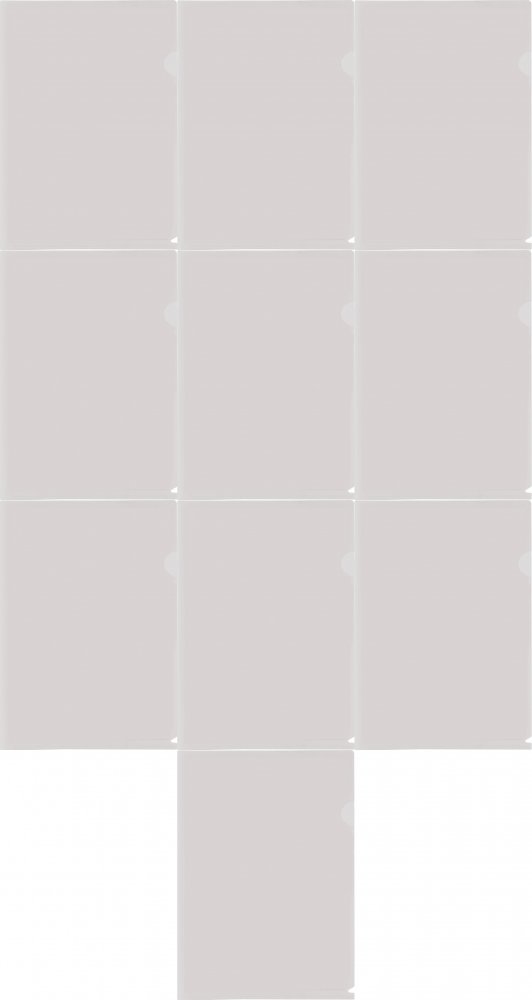 10x Ofertówki D.Rect, "L", A4, 150μm, 25 sztuk, mleczny