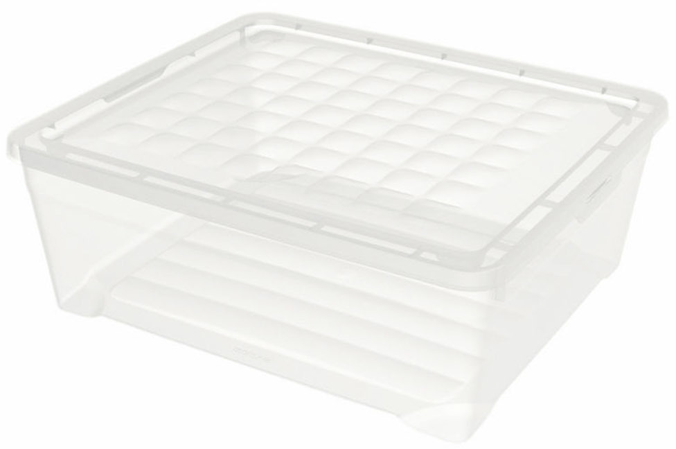 Pojemnik do przechowywania Curver Textil 03007, 10L, przezroczysty