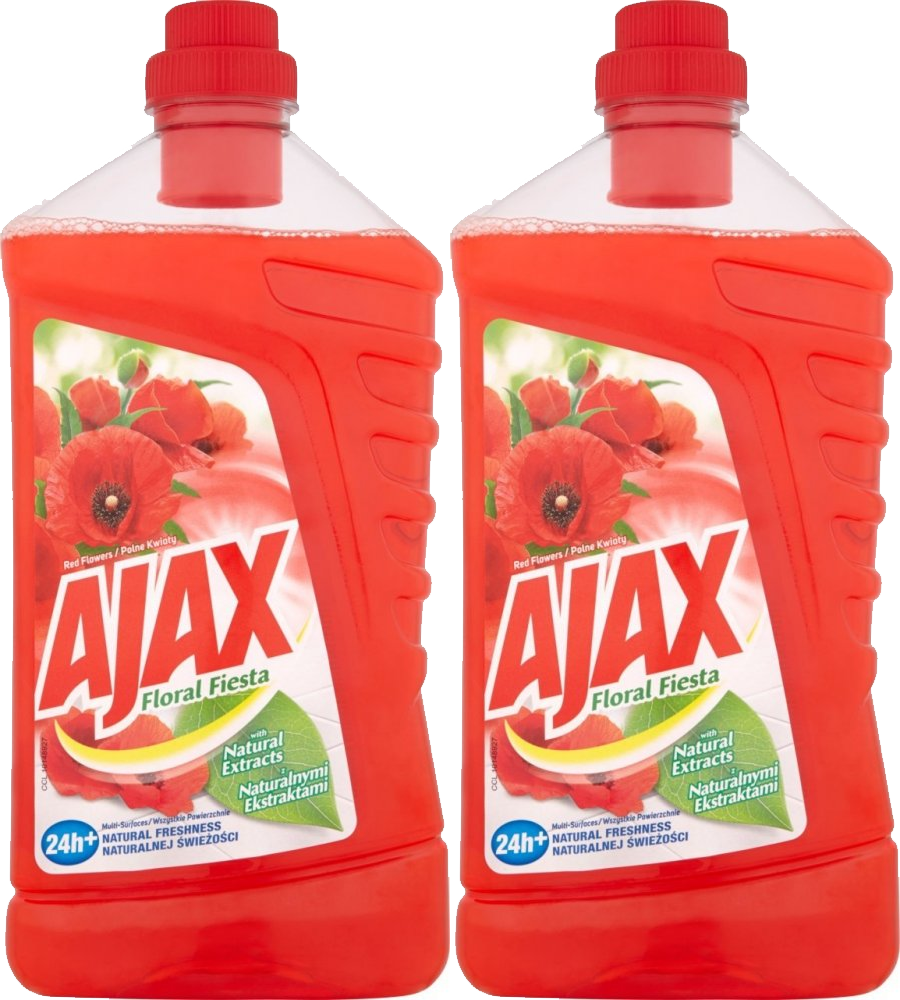 2x Płyn do mycia uniwersalny Ajax Floral Fiesta, polne kwiaty, 1l