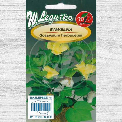 1 pac, Bumbac indian alb - Semințe: Mod de ambalare: 1 g