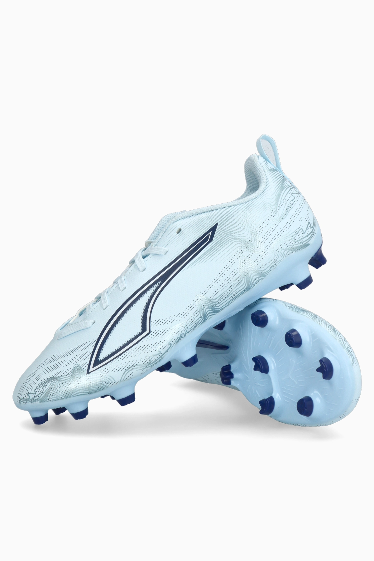 Korki Puma Ultra 6 Play FG/AG Junior - Niebieski