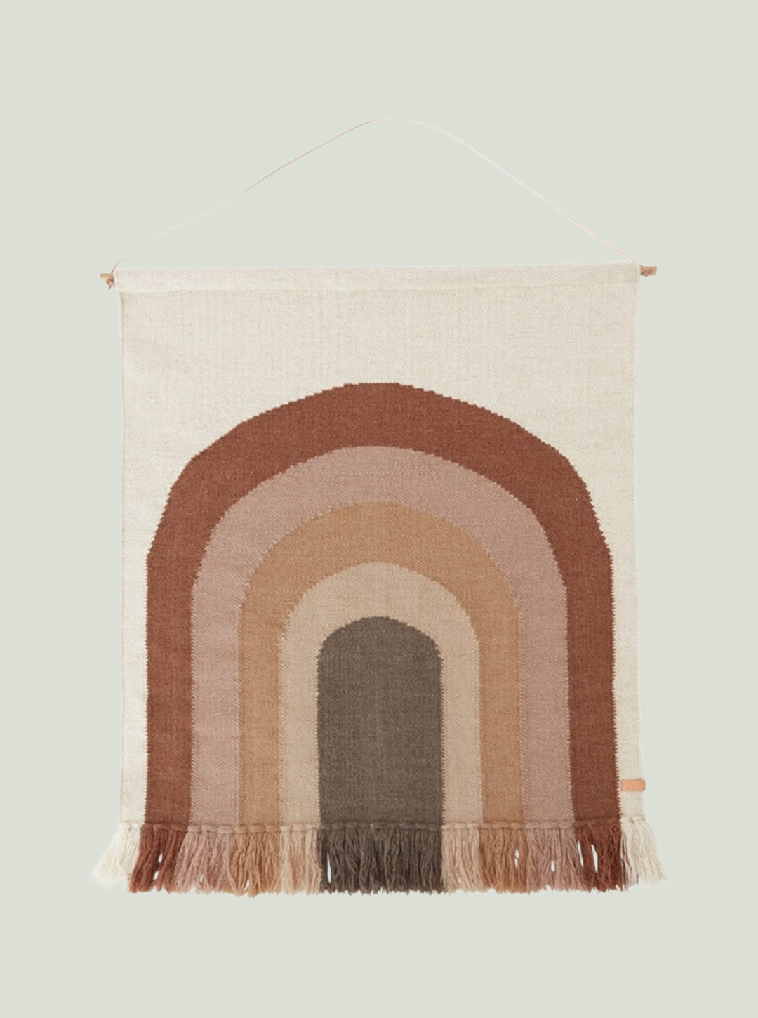 Dekoracja ścienna - Dywan Follow The Rainbow Wall Rug Choco OYOY