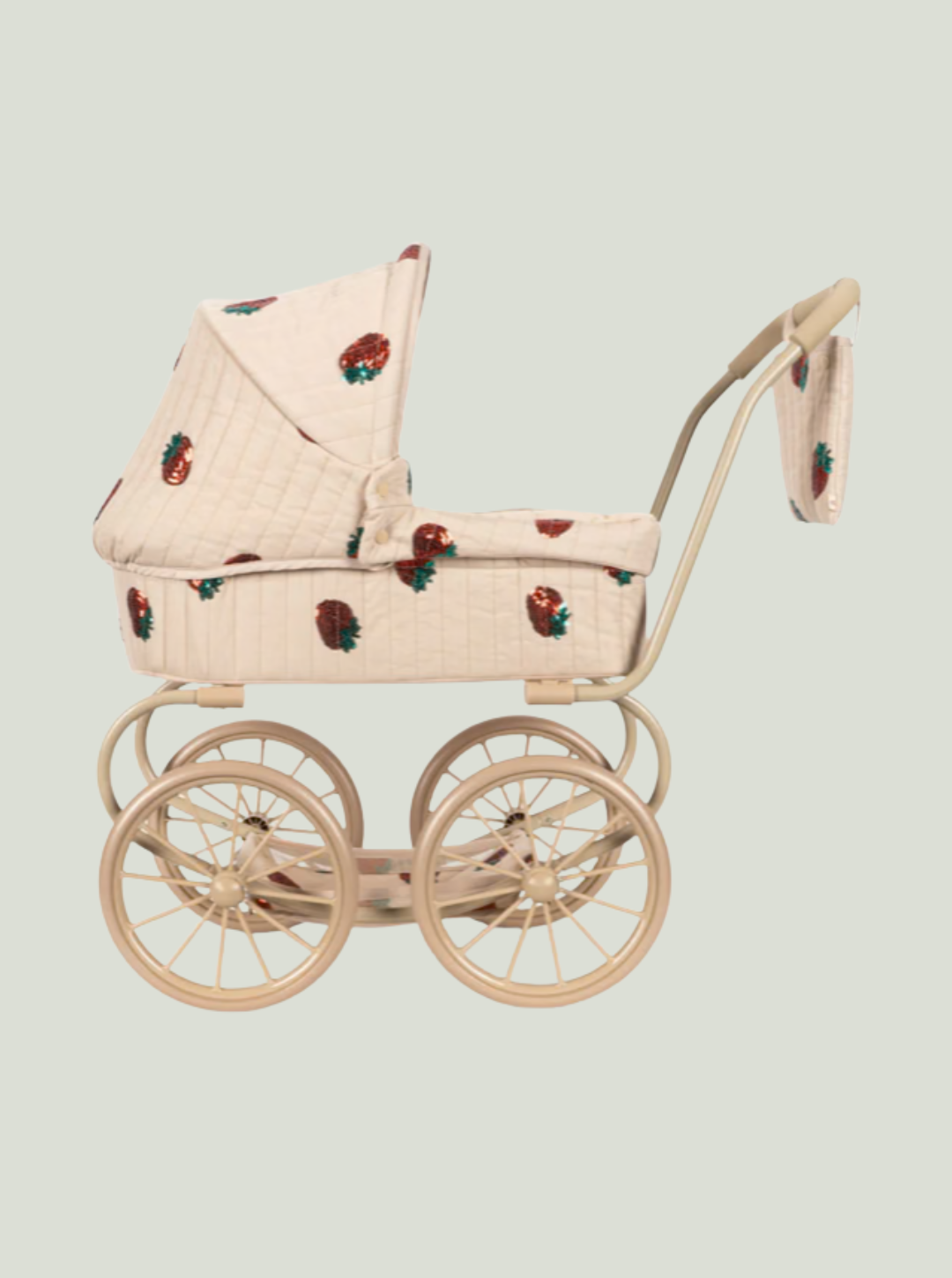 Wózek dla lalek gondola minnie tulle STRAWBERRY Konges Sløjd