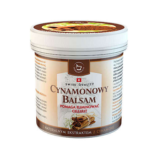 Herbamedicus cynamonowy balsam - pomaga eliminować cellulit, 250 ml