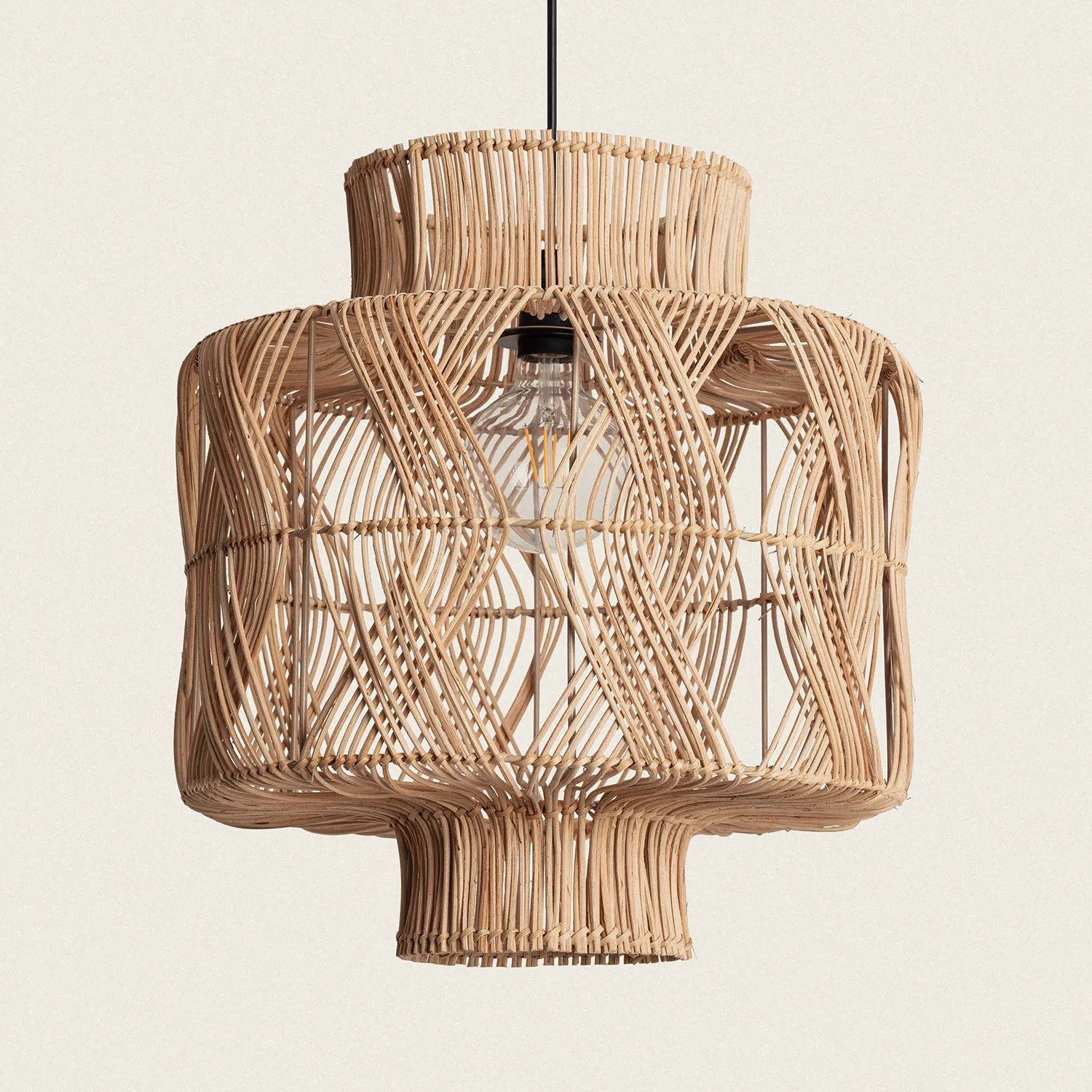 Abruzzo Boho lampa wisząca 1x40 W brązowa ABR-LW23-BH-E27