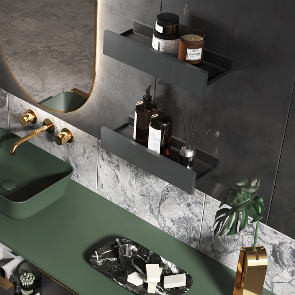 Elita For All półka 40 cm anthracite matt RE130400066610