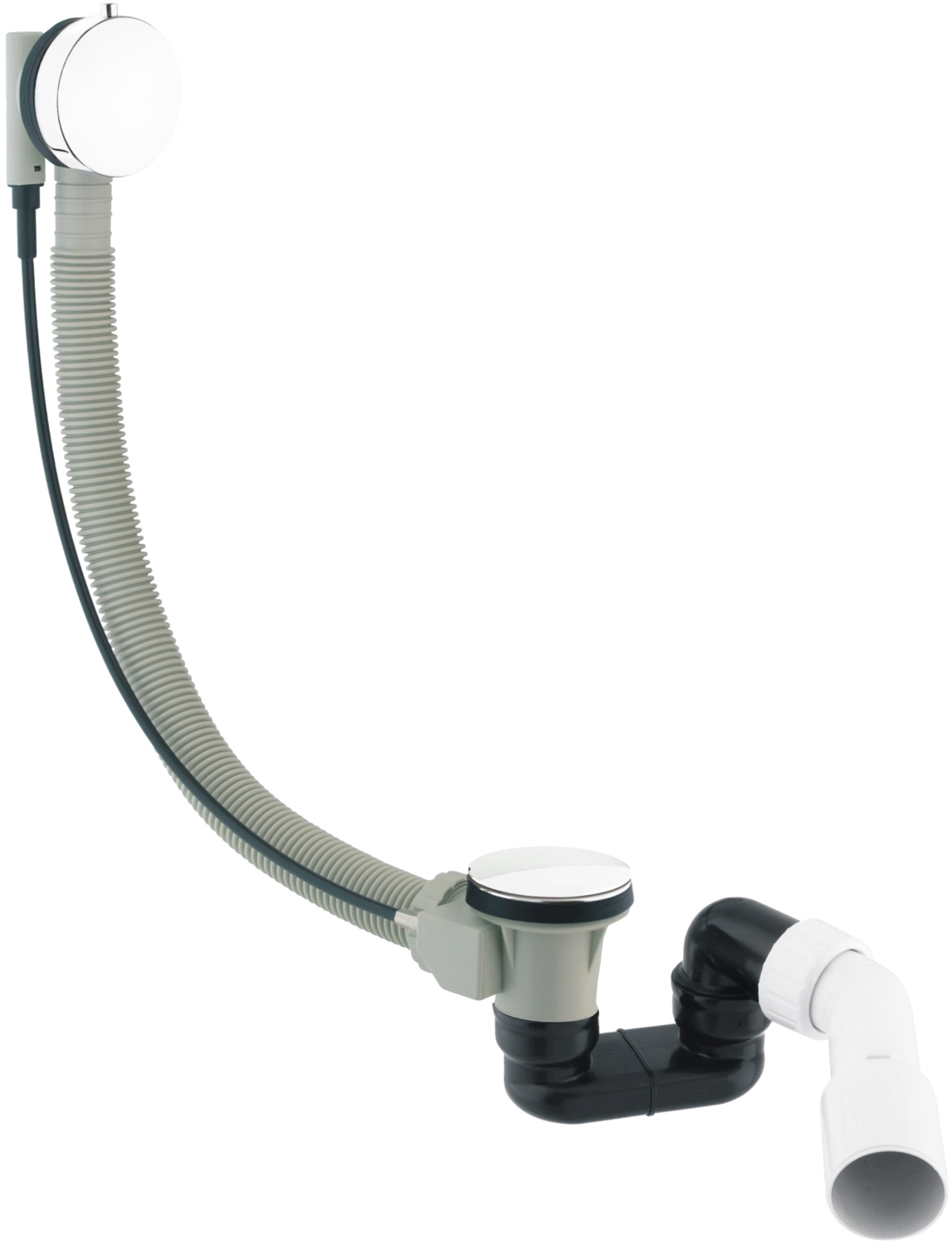 Omnires CGS syfon do wanny biały połysk TK104-PLUS-3.35+64-SBP - Wysyłka w 24h