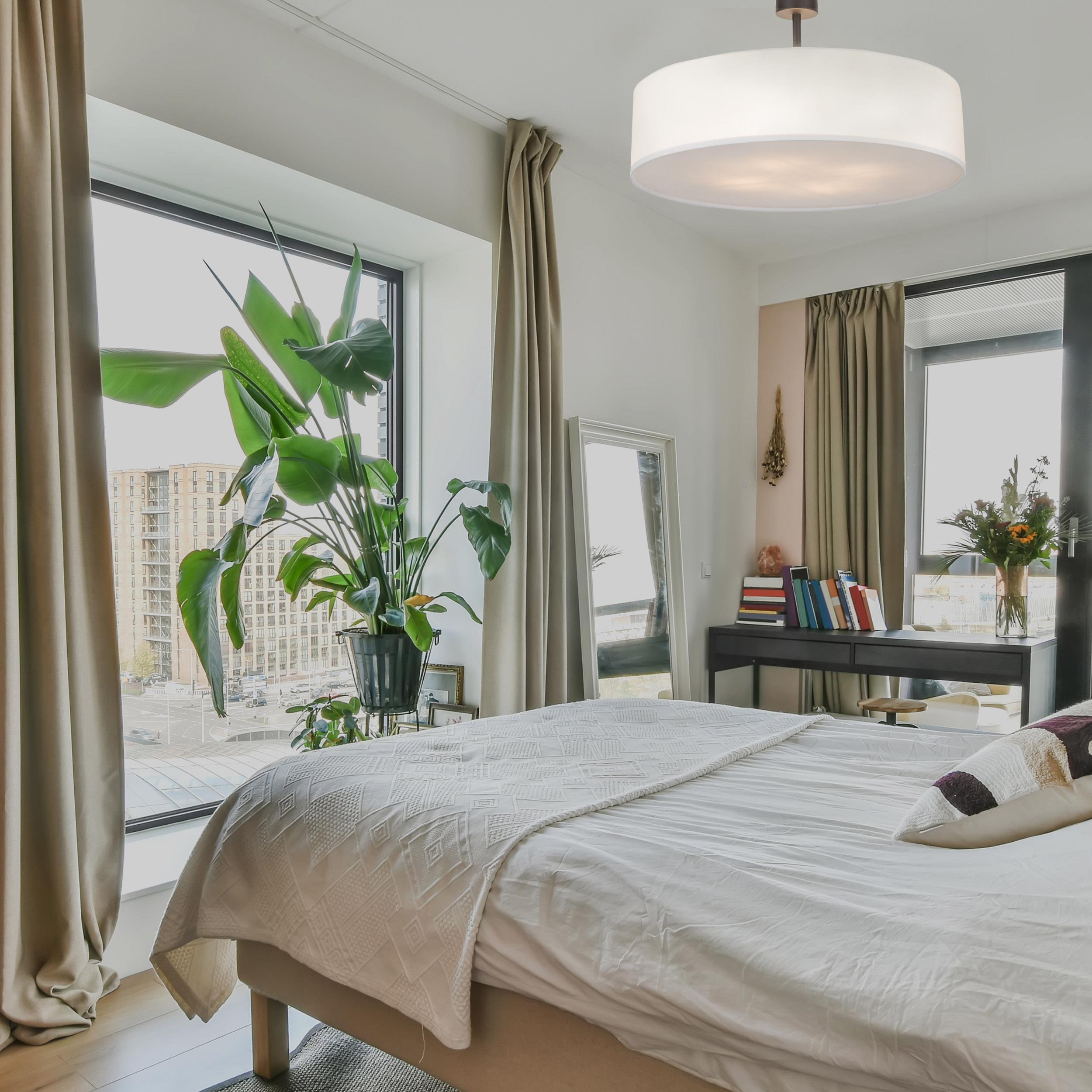 TK Lighting Rondo lampa podsufitowa 4x15W biały/czarny 4242