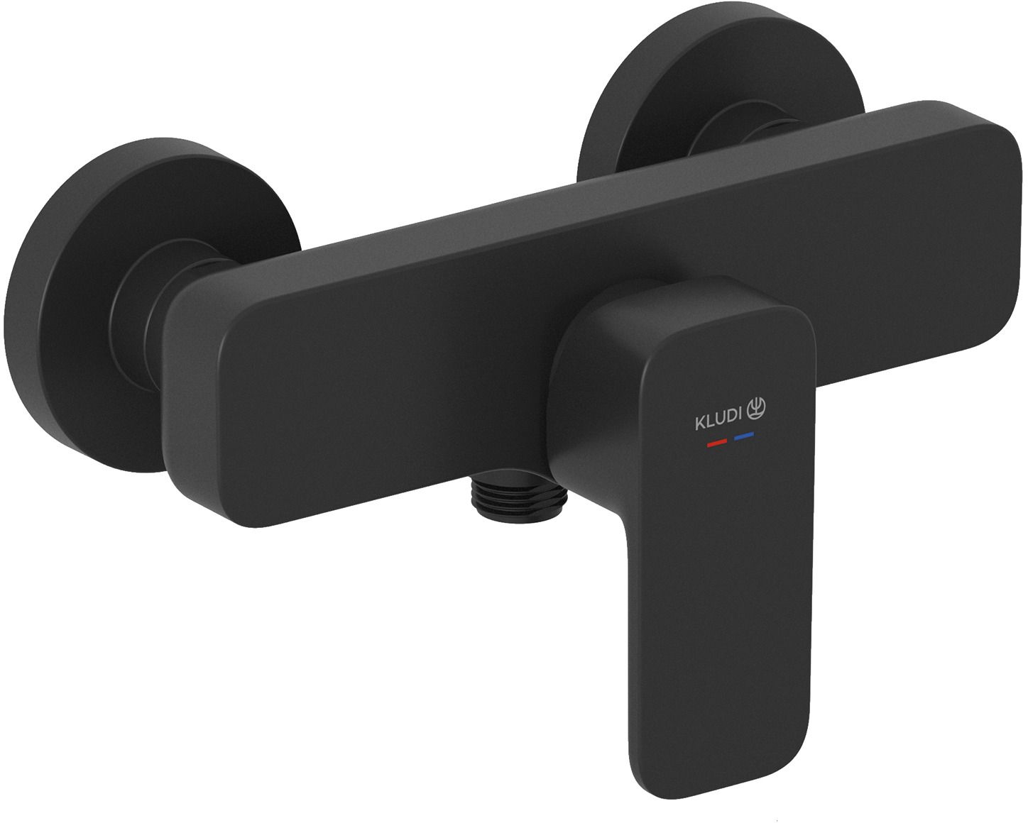 Kludi Renon bateria prysznicowa ścienna czarna 428313975