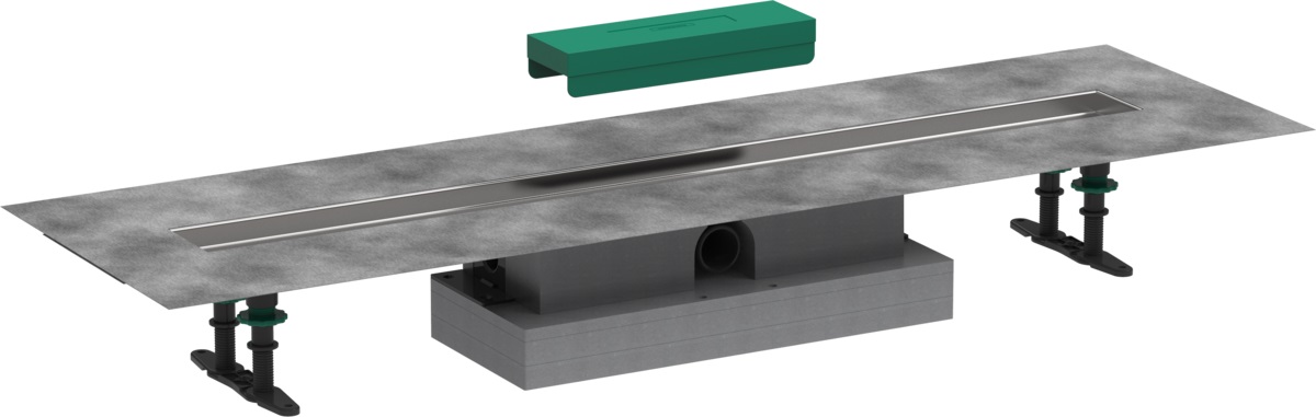 Hansgrohe uBox Universal zestaw do montażu płaskiego do odpływu liniowego 90 cm 56019180