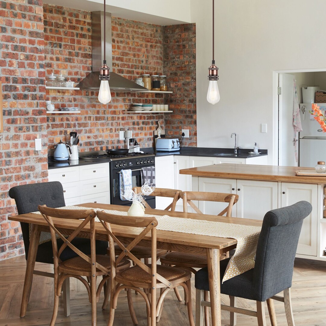 Rabalux Fixy lampa wisząca 1x60W brązowa 1417 - Wysyłka w 24h