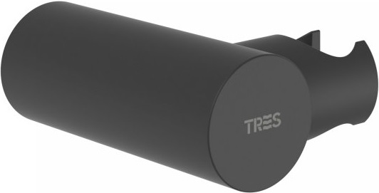 Tres Loft Colors uchwyt prysznicowy czarny mat 061.839.01.NM