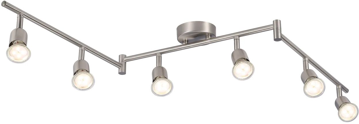 Nordlux Avenue lampa podsufitowa 6x35W stal szczotkowana 2113210132