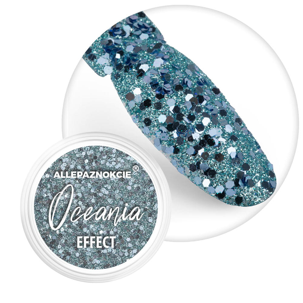 Pyłek do paznokci Oceania Effect Allepaznokcie 1 g Nr 07