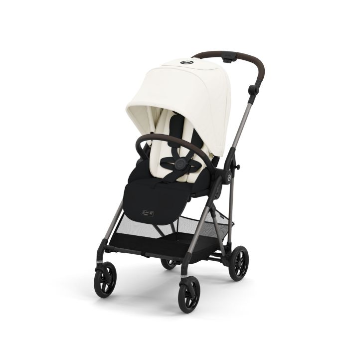 Cybex Melio - wózek spacerowy-Canvas White