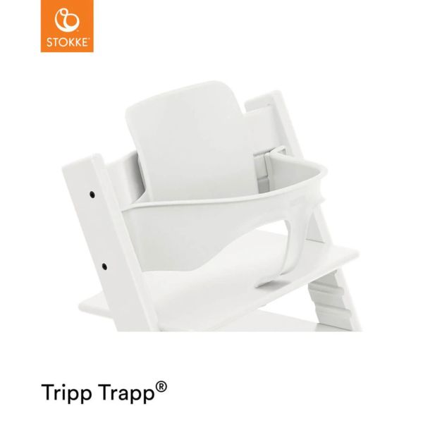 Stokke Tripp Trapp Baby Set - barierka z oparciem do krzesełka Tripp Trapp-White