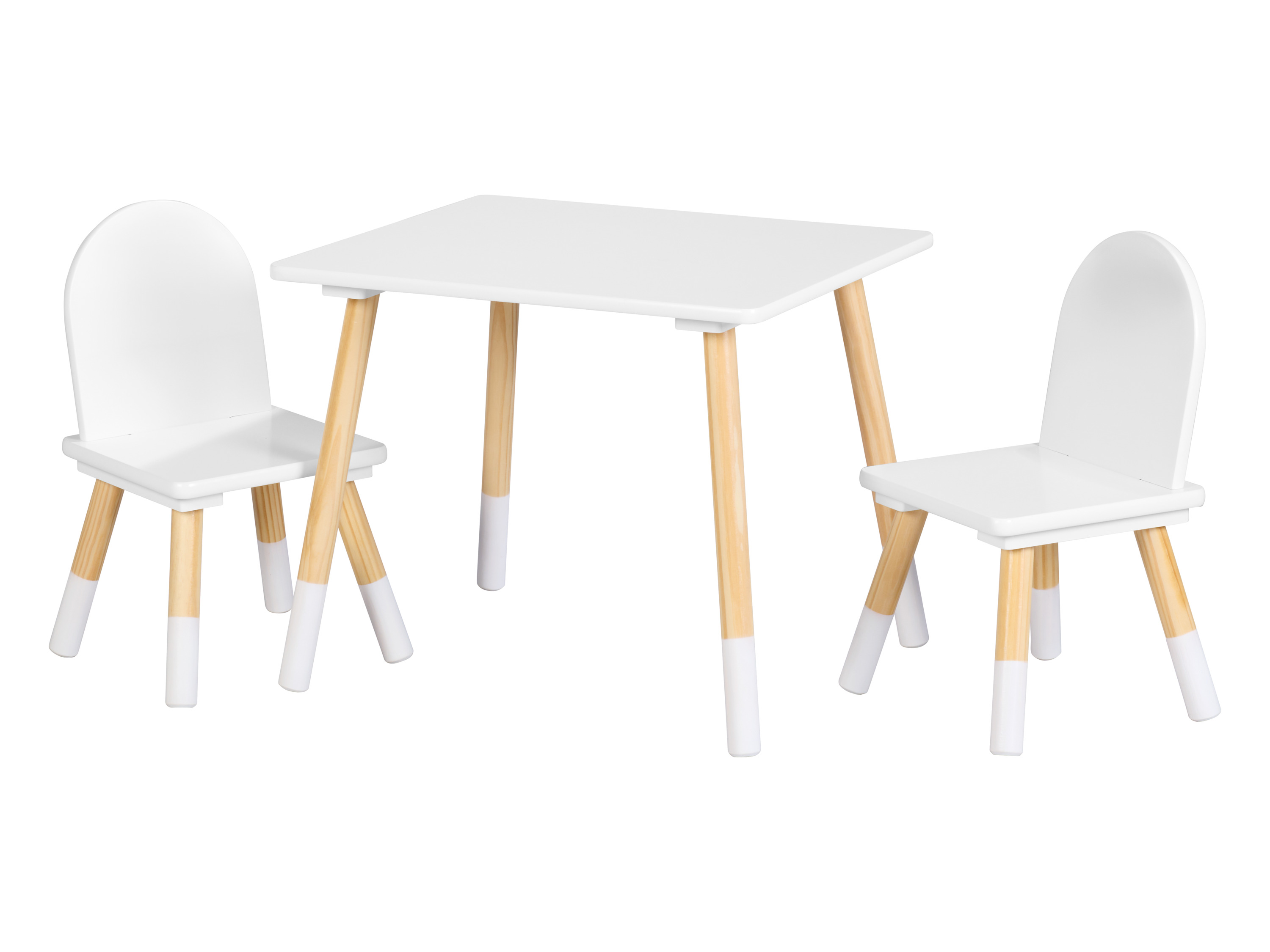 Livarno home Zestaw mebli dla dzieci, 2 krzesełka i stolik
