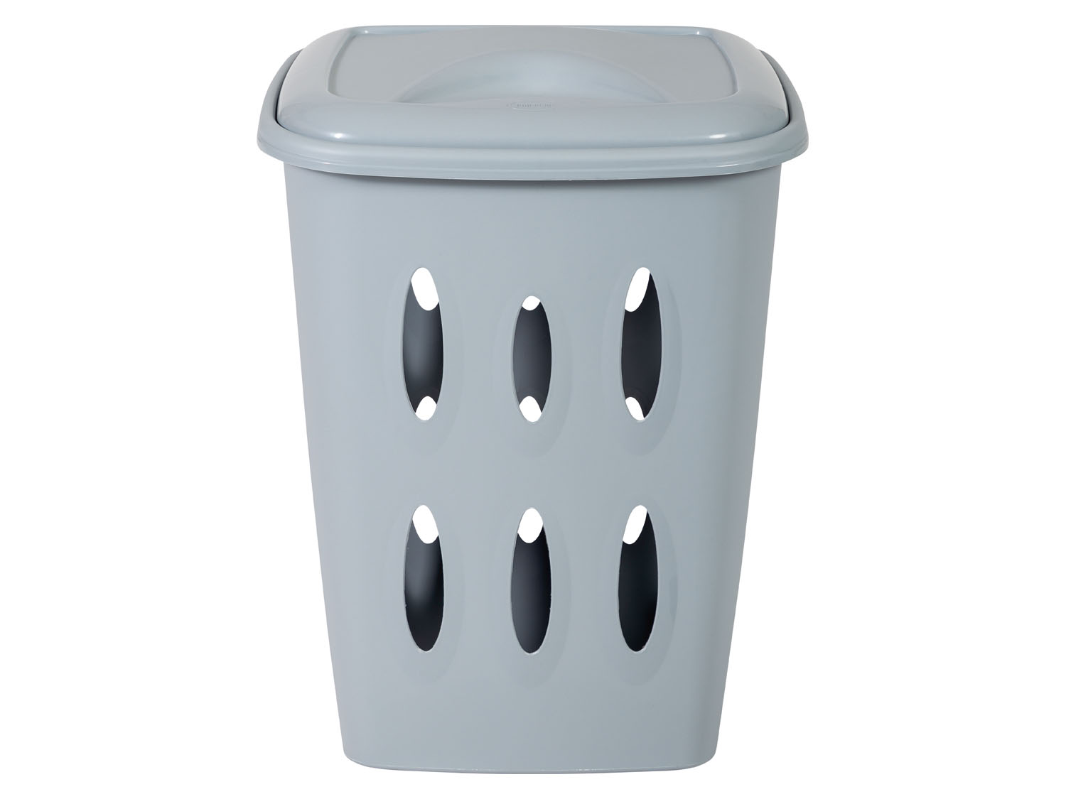 AquaPur Kosz na pranie, 42 l, z tworzywa sztucznego Szary