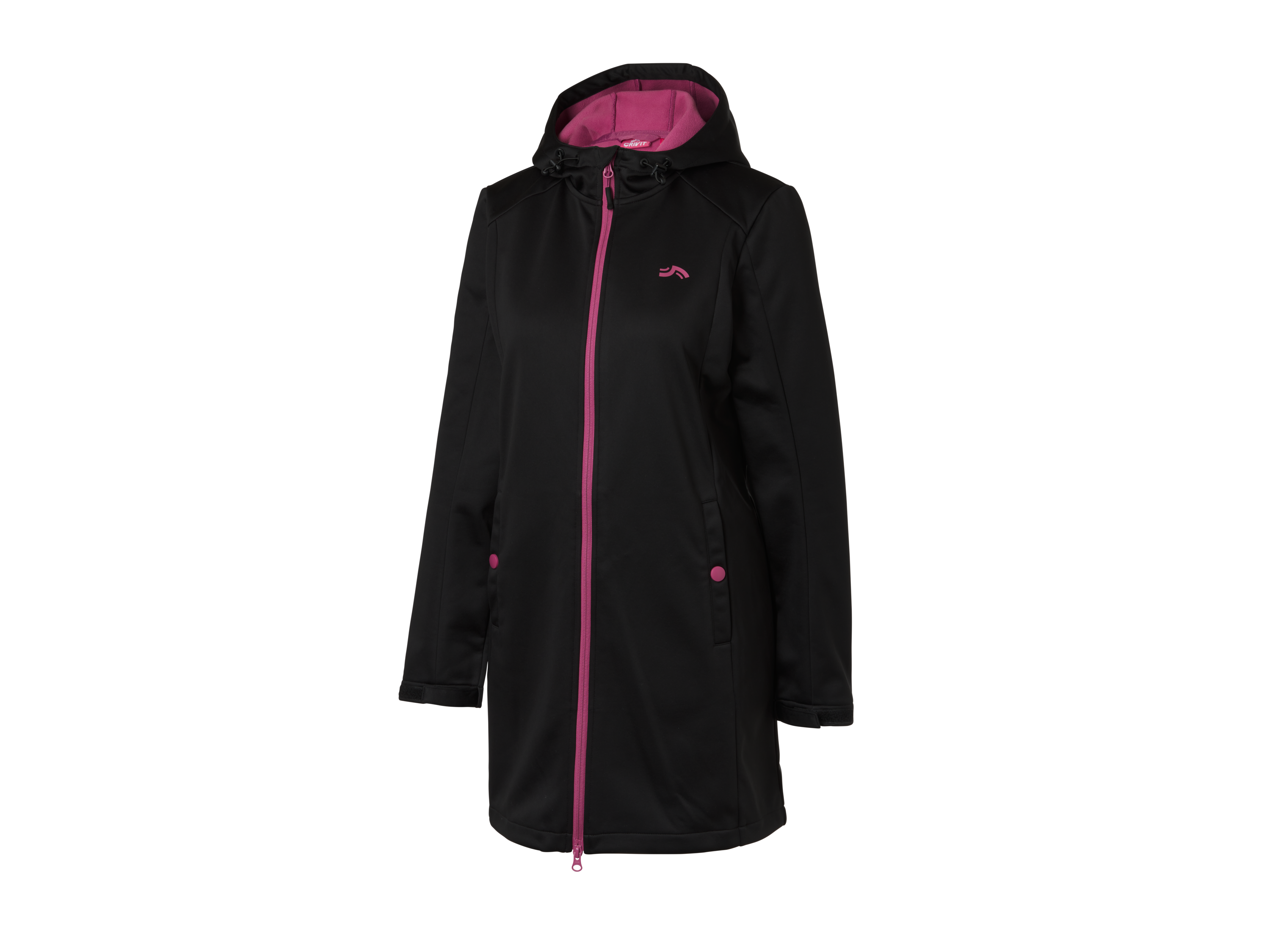 Crivit Kurtka lub płaszcz softshell damski Czarny, L44/46