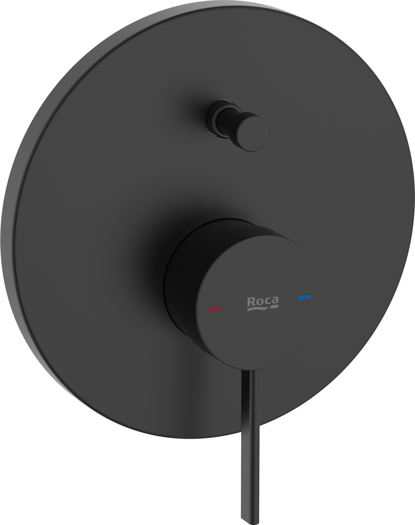 Darmowa Dostawa - Bateria wannowo-prysznicowa podtynkowa czarna Roca Ona A5A0B9ENB0