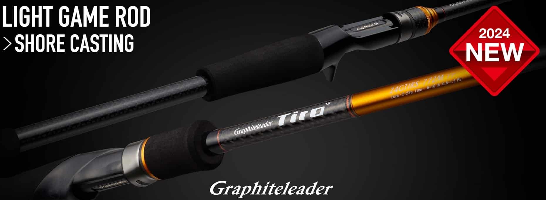 Graphiteleader Wędka Tiro 24' 229cm 1-12g Made In Japan