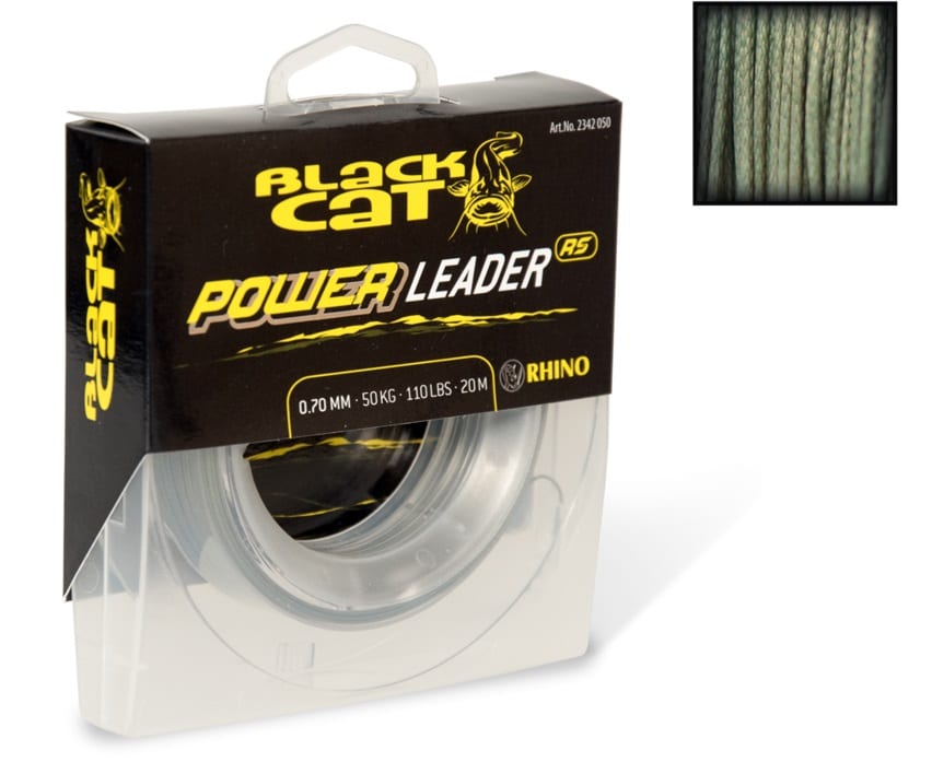 Black Cat Plecionka Przyponowa Power Leader 20m