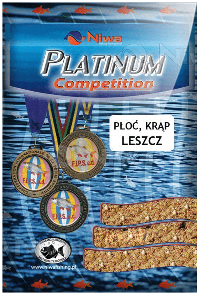 Niwa Zanęta Platinum Płoć Krąp Leszcz 1kg
