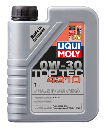 LIQUI MOLY TOP TEC 4310 0W30 1L - 2361 - Petrostar