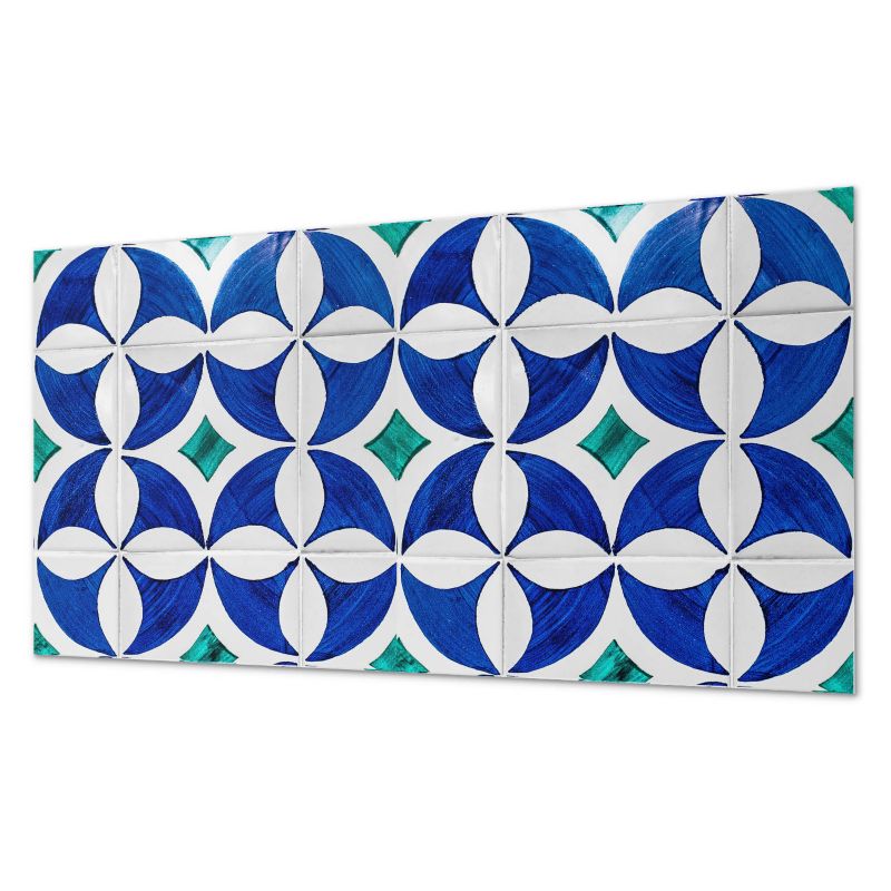 Winylowe Kafelki Samoprzylepne ArtPrintCave 60x30 cm Geometryczne wzory kafli 6 szt.