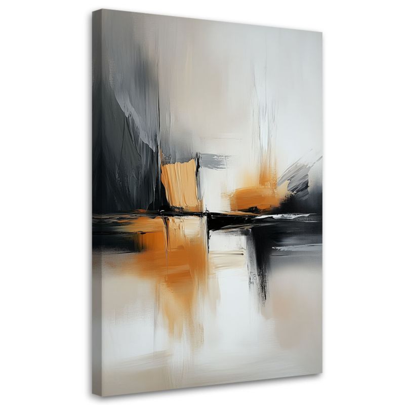 Obraz do salonu Feeby Abstrakcja Efekt Pędzla 70x100cm 1szt