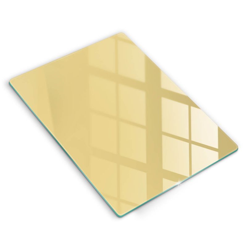 Szklana deska do krojenia Wallfluent 40x52 cm Kolor żółty 1 szt.