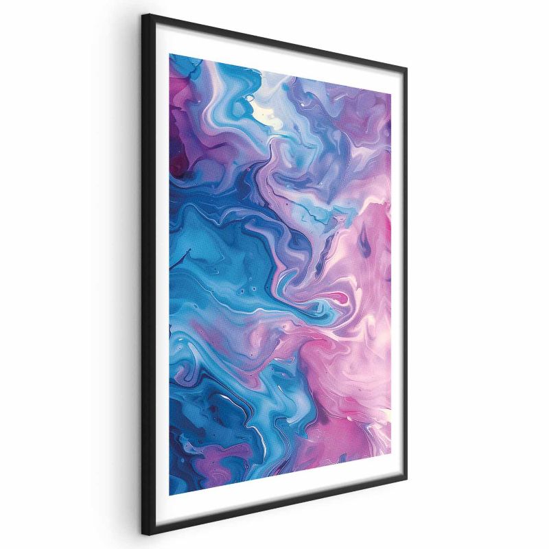 Plakat Artgeist Nocne Przepływy 21x30 cm z ramą czarną 1 szt
