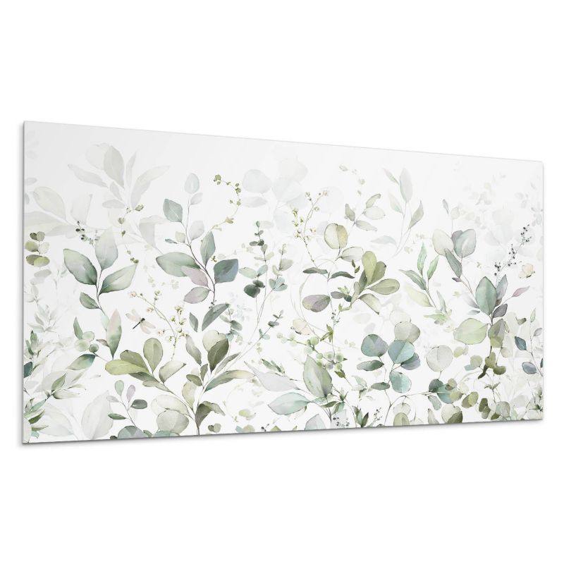 Panel samoprzylepny Wallfluent 120x60 cm Subtelne liście w artystycznej aranżacji 1 szt.