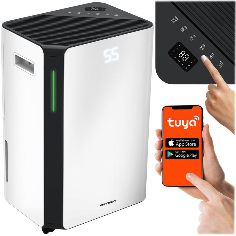 Osuszacz powietrza Berdsen kompresorowy 20L pochłaniacz wilgoci 1000ml 1 szt.