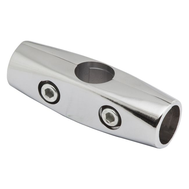 Złącze dwuramienne proste fi 25 mm chrom